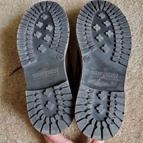 TOAST Spieth & Wensky Brown Leather Tie Loafer Size 40 - Picture 3 of 13